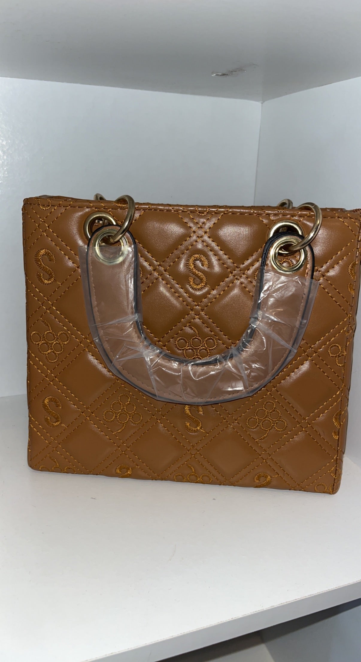 Foxy brown handbag